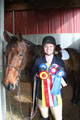 Blair and Gunny show off their ribbons thumbnail