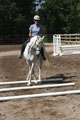 Sheila and Breckon sidepass over a pole thumbnail